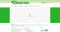 Desktop Screenshot of diamondata.com